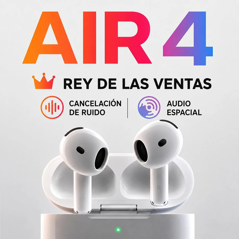 Air 4 ANC para Comodidad Todo el Dia