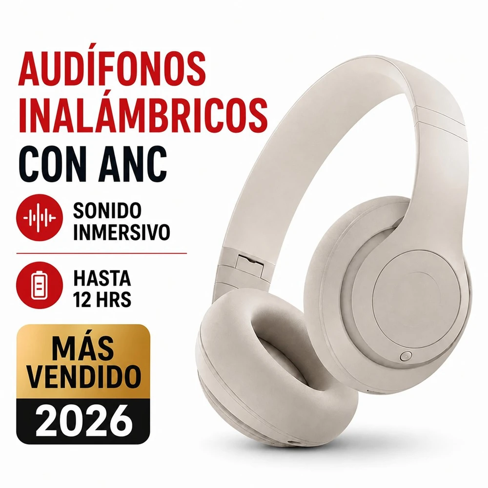 Audifonos Studio Pro Over-Ear con Cancelacion Activa de Ruido